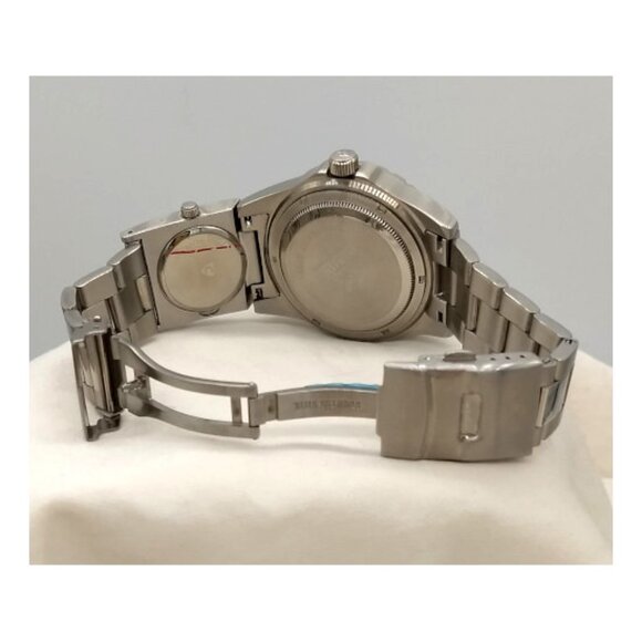 Croton CA301150SSBL Dual Time Automatic-Quartz Watch - Picture 6 of 8